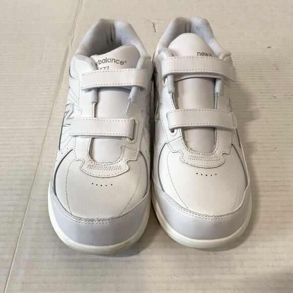 New Balance 577 Womens 10 Wide Sneakers Hook & Loop Walking Shoes White - Picture 2 of 8